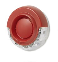 Siemens Signalgeber rot akustisch m. ws LED FDS227-RW-C