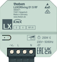 Theben Funk-Dimmaktor 1-fach LUXORliving D1 S RF