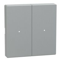 Schneider Wippe Tastermodul 2fach Aluminium MTN625260