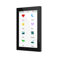 Zennio CX50 Kapazitives Touchpanel mit 5 Zoll - Schwarz...
