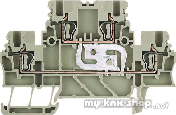 Weidmüller Doppelklemme ZDK 1.5V