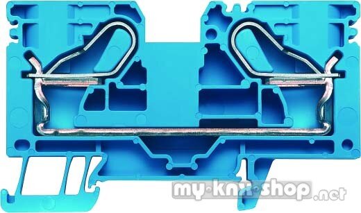 Weidmüller Durchgangsklemme 16qmm blau PDU 16 BL