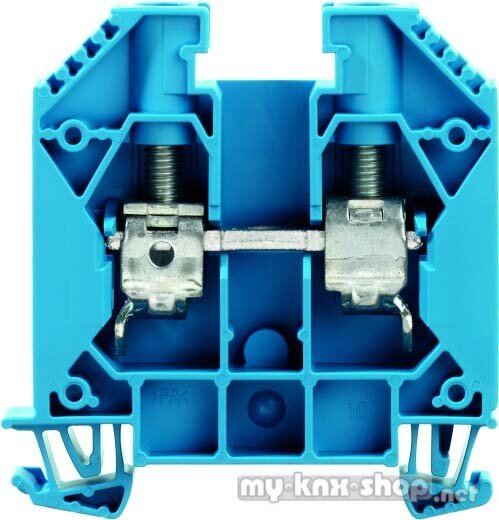 Weidmüller Durchgangsklemme 60x11,9x63mm bl WDU 16 BL