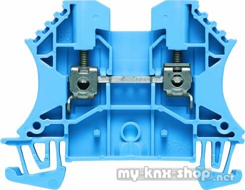 Weidmüller Durchgangsklemme 60x5,1x47mm bl WDU 2.5 BL