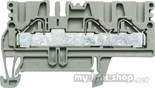 Weidmüller Durchgangsklemme 67,5x5,1x38mm PDU 2.5/4/3AN