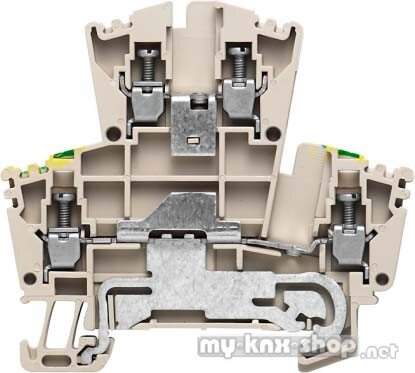 Weidmüller Durchgangsklemme 69,5x5,1x63mm WDK 2.5DU-PE