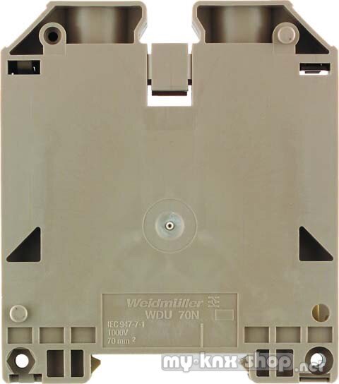 Weidmüller Durchgangsklemme 75x20,5x68mm WDU 70N/35