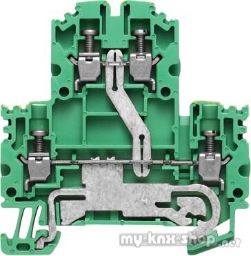 Weidmüller Durchgangsklemme WDK 2.5N PE