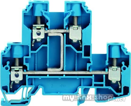 Weidmüller Durchgangsreihenklemme W-Reihe WDK 10 V BL