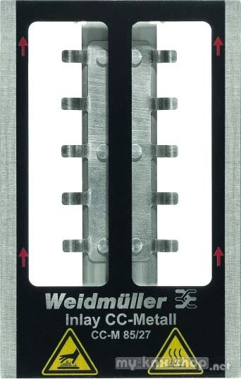 Weidmüller Einleger für PrintJet INLAY CC-M 85/27