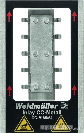 Weidmüller Einleger für PrintJet INLAY CC-M 85/54