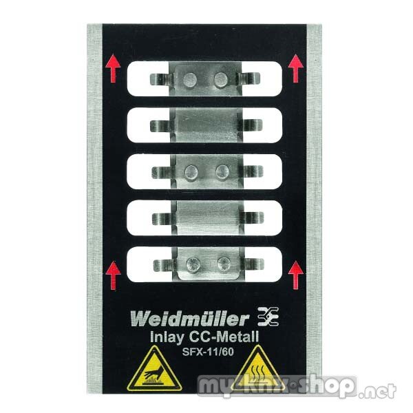 Weidmüller Einleger für PrintJet INLAY SFX-M 11/60