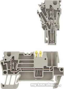 Weidmüller Einzelscheiben Stecker ZP 2.5/1AN ZA GN