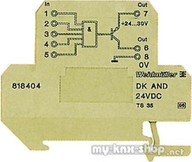 Weidmüller Elek. Minikoppler DK U-F DK5 0-10V