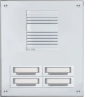 ELCOM AP-Türstation 4Taster, 2-reih,ws TAP-4/2 RAL9016