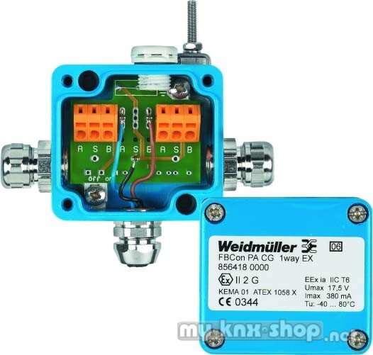 Weidmüller Feldkomponente Profibus PA CG/M FBCon #8564150000