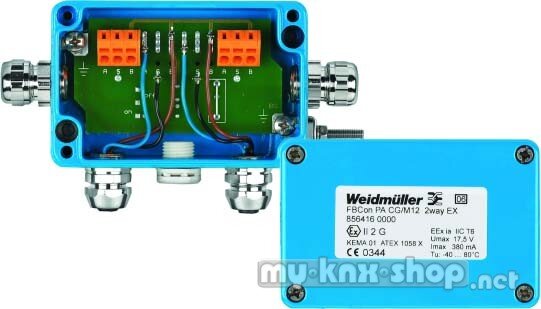 Weidmüller Feldkomponente Profibus PA CG/M FBCon #8564160000