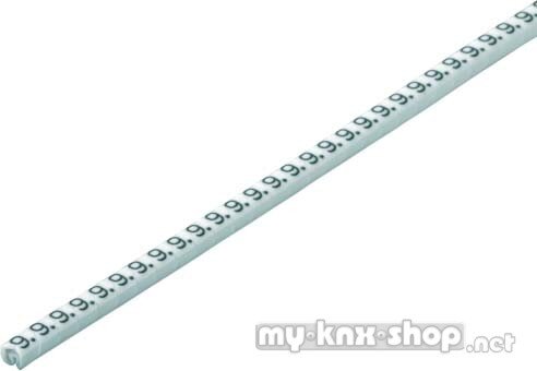 Weidmüller Leitermarkierer 3x3,4mm,weic CLI C02-3 WS/SW 8 CD