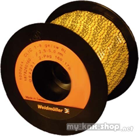 Weidmüller Leitermarkierer 6x4,2mm,weic CLIC1-6GE/SW092PAGRL