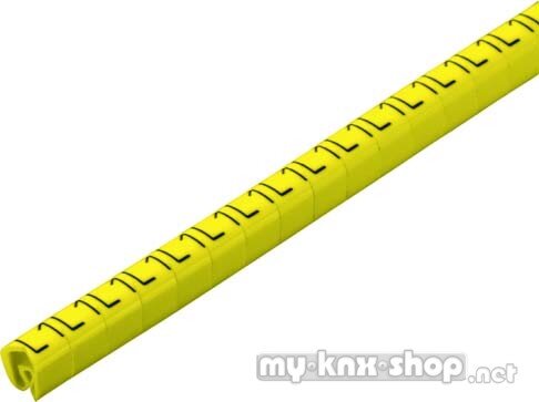 Weidmüller Leitermarkierer 6x7mm,PVC,we CLI C2-6 GE/SW L1 CD