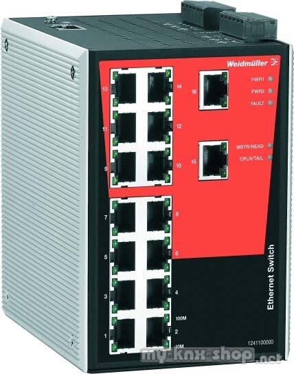 Weidmüller Netzwerk-Switch IE-SW-PL16M-16TX