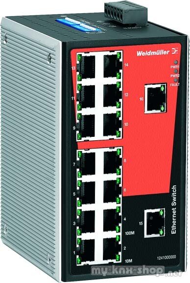 Weidmüller Netzwerk-Switch IE-SW-VL16-16TX