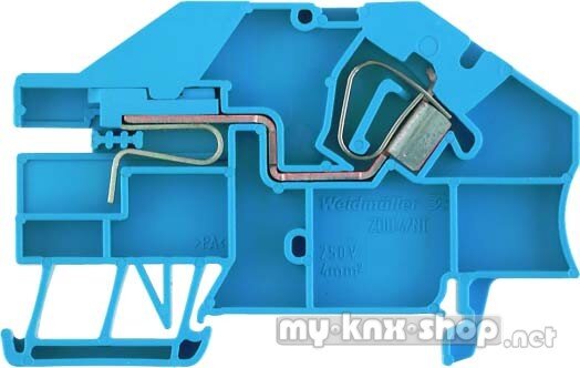Weidmüller Neutralleiter Trennklemme ZDU 4/NT