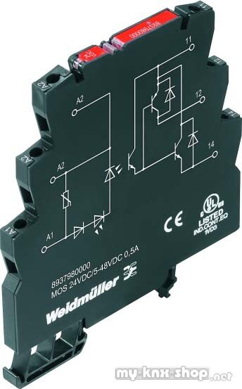 Weidmüller Optokoppler 5-48VDC MOS24VDC/548VDC0,5A