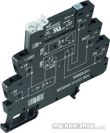 Weidmüller Optokoppler Termseries TOS 120VUC 230VAC1A