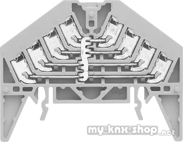 Weidmüller Potentialverteilerklemme 16x,  PPV 4 GR 35X7.5 WS