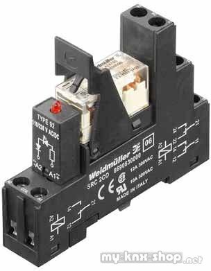 Weidmüller Relaiskoppler 24VDC/250V,16A RCLKIT 24VDC1COLEDGN