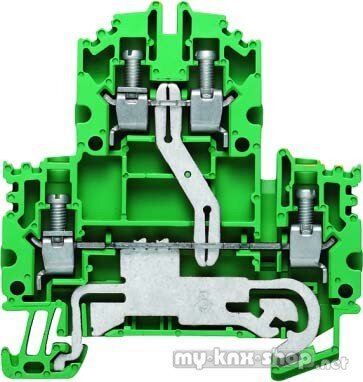 Weidmüller Schutzleiterklemme WDK 4N PE