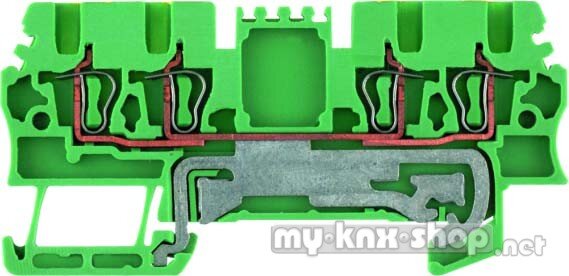 Weidmüller Schutzleiterklemme ZPE 1.5/4AN