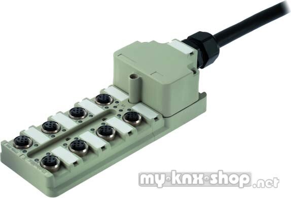 Weidmüller Sensor Aktor Verteiler SAI SAI-8-MF 5P PUR 5M