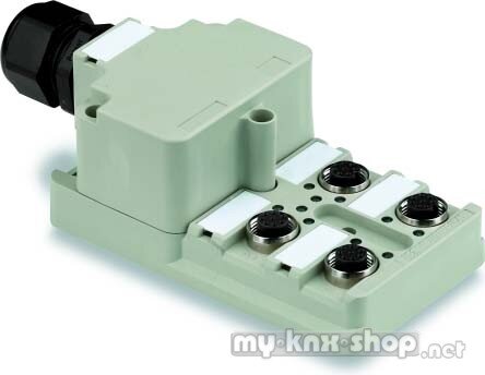 Weidmüller Sensor-Aktor-Verteiler kompl.Modul SAI-4-M 4P M12