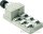 Weidmüller Sensor-Aktor-Verteiler kompl.Modul SAI-6-M 4P M12