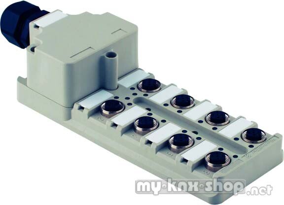 Weidmüller Sensor-Aktor-Verteiler kompl.Modul SAI-8-M 4P M12