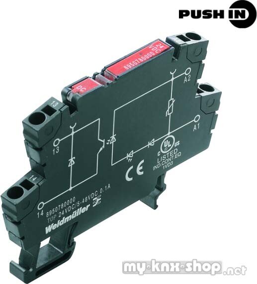 Weidmüller Solid-State-Relais 24-230VAC  TOP24VDC/230VAC0,1A