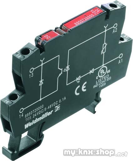 Weidmüller Solid-State-Relais 24-230VAC  TOS24VDC/230VAC0,1A