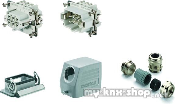 Weidmüller Steckverbinder Set HDC Kit HE 06.100 M
