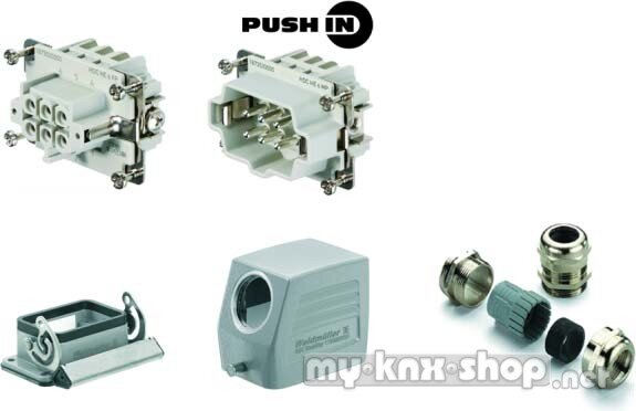 Weidmüller Steckverbinder Set HDC KIT HE-P 06.10 M