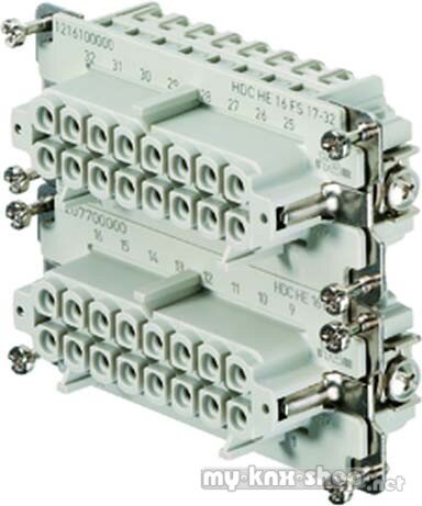 Weidmüller Steckverbinder-Einsatz HDC HE 16 FS 17-32