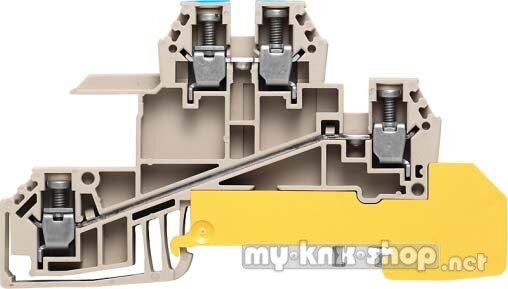 Weidmüller Verteilerklemme 84,5x6,1x49mm WDL 2.5/S/N/L/PE