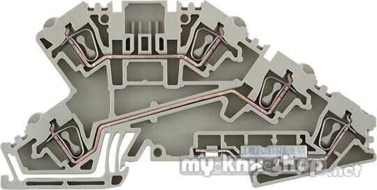 Weidmüller Verteilerklemme Etagenklemme ZDL 2.5/N/L/PE