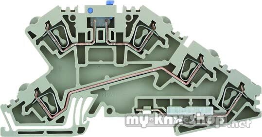 Weidmüller Verteilerklemme ZDL 2.5/NT/L/PE