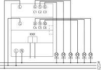 Theben HMG 6 T KNX Heizungsaktor 6-fach MIX2 Grundmodul