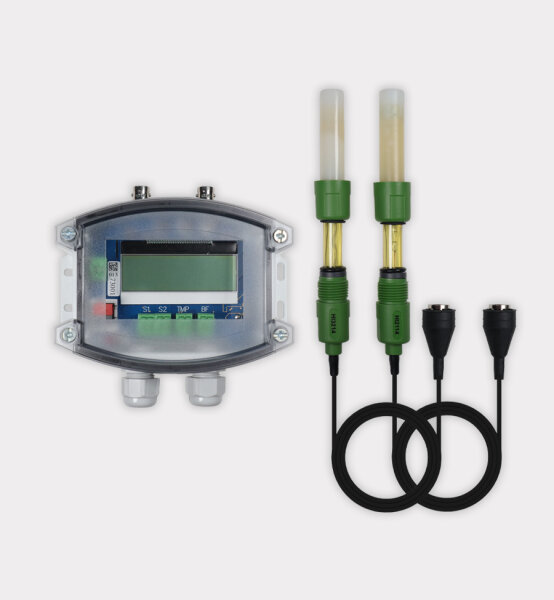 Arcus eds SK80-WAQ-MES KNX Meßsystem zur Wasserqualität inkl. PH/REDOX Meßfühler, Anschlußmöglichkeit für externen Temperaturfühler 30802101