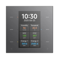 GVS KNX Tastsensor mit Display GS3 Pro, Anthrazit –...