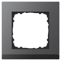 GVS Abdeckrahmen Aluminium WALTZ 1-fach Anthrazit,...