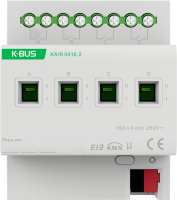 GVS KNX Schaltaktor 4-fach 16/20A mit Handbetätigung...